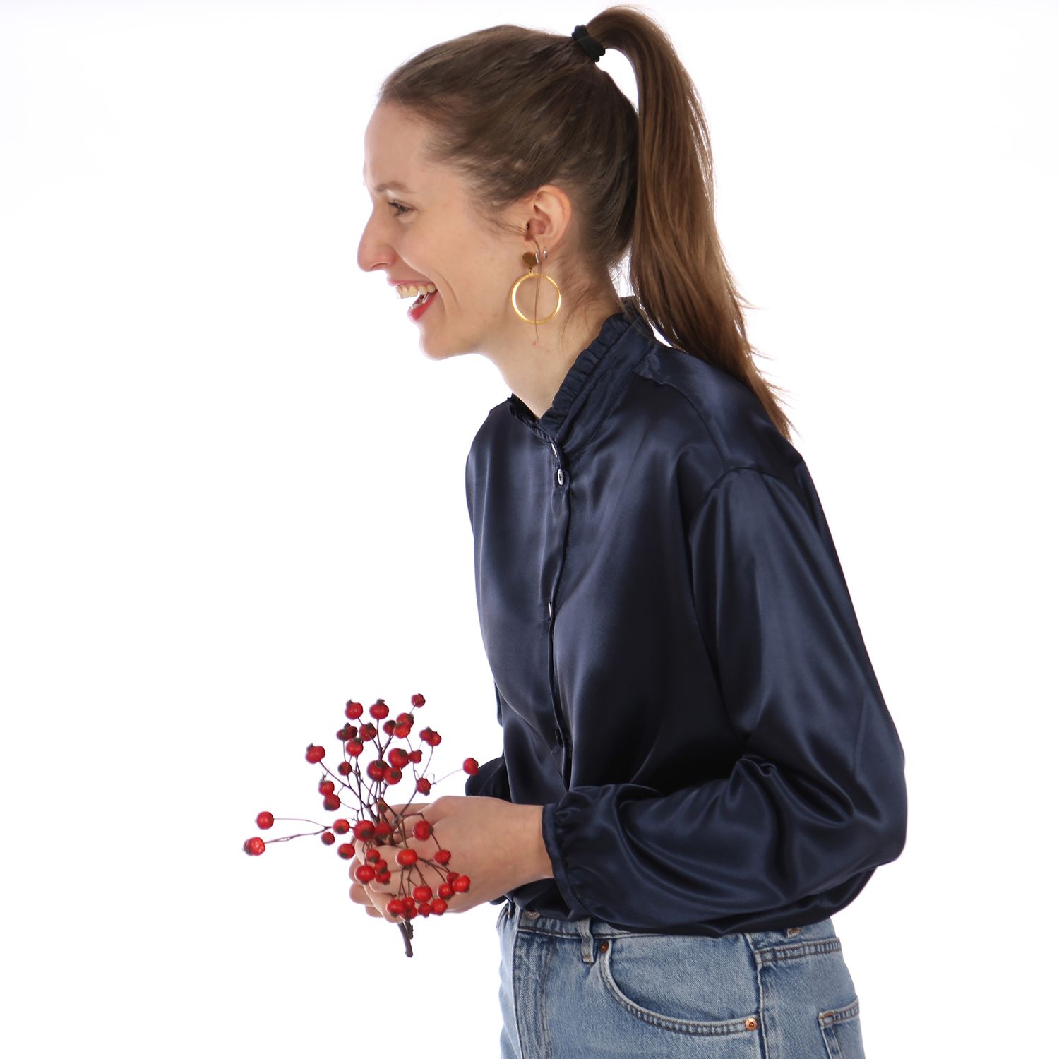 Bluse - FRAU LANA - Schnittmuster eBook-6 Bluse - FRAU LANA - Schnittmuster eBook-6