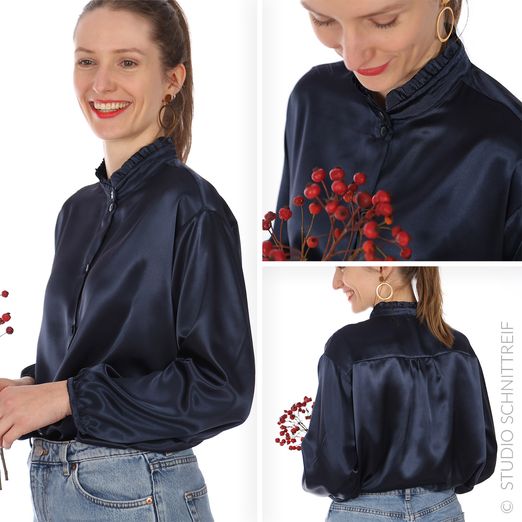 Bluse - FRAU LANA - Schnittmuster eBook Bluse - FRAU LANA - Schnittmuster eBook