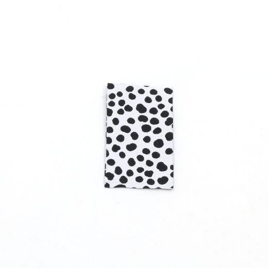 Etiquette tissée - Pois - 30 x 50mm Etiquette tissée - Pois - 30 x 50mm