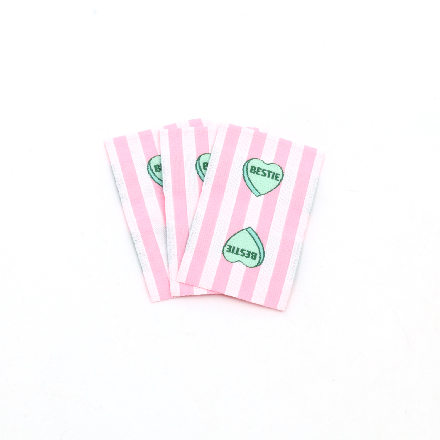 Etiquette tissée - Bestie - 30 x 50mm-1 Etiquette tissée - Bestie - 30 x 50mm-1