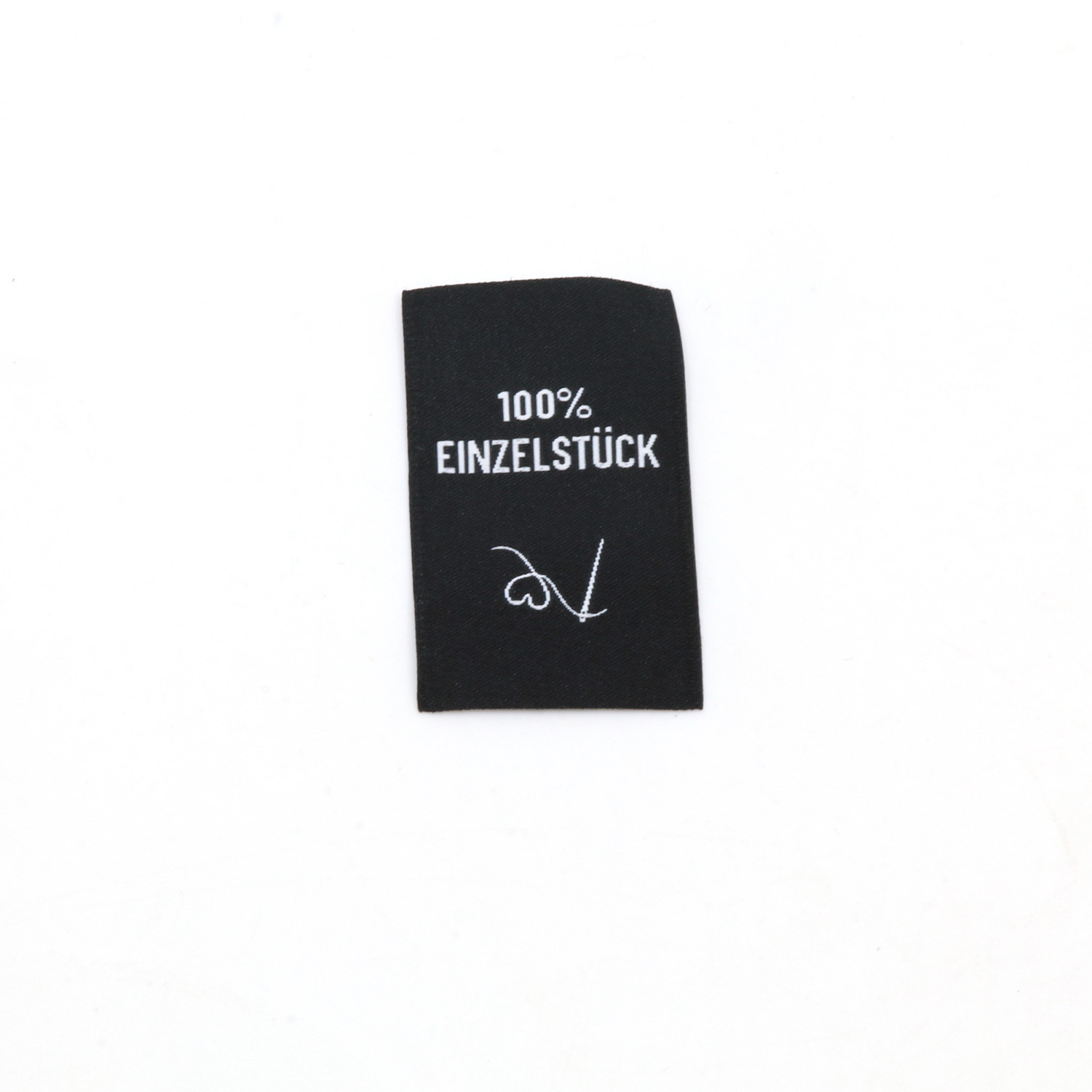Webetikett - 100% Einzelstück - 30 x 50mm-0 Webetikett - 100% Einzelstück - 30 x 50mm-0