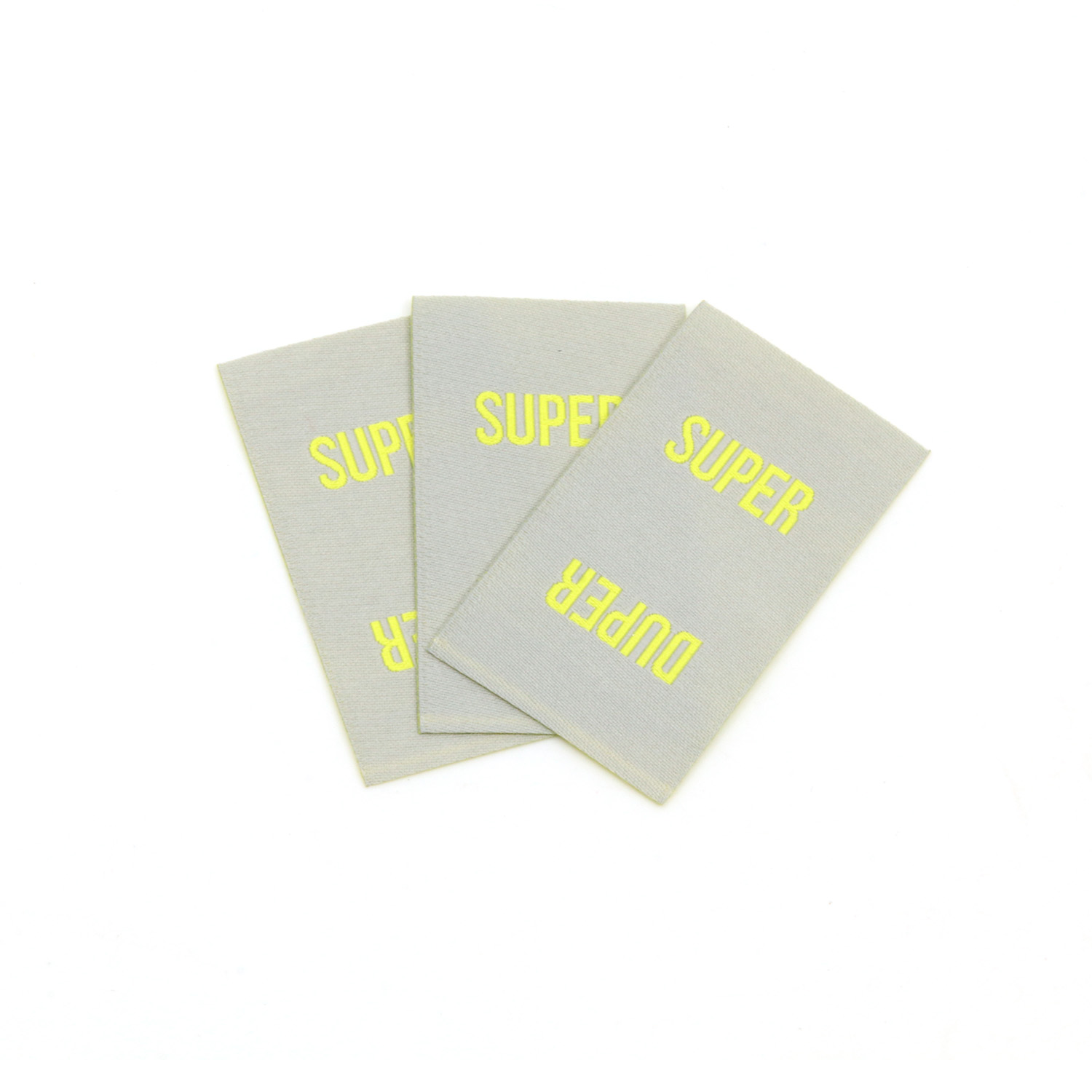 Webetikett - Super Duper - 30 x 50mm-1 Webetikett - Super Duper - 30 x 50mm-1