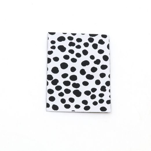 Webetikett - Dots - 50 x 70mm Webetikett - Dots - 50 x 70mm