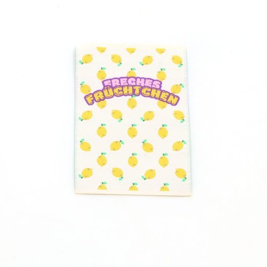 Webetikett - Freches Früchtchen - 50 x 70mm