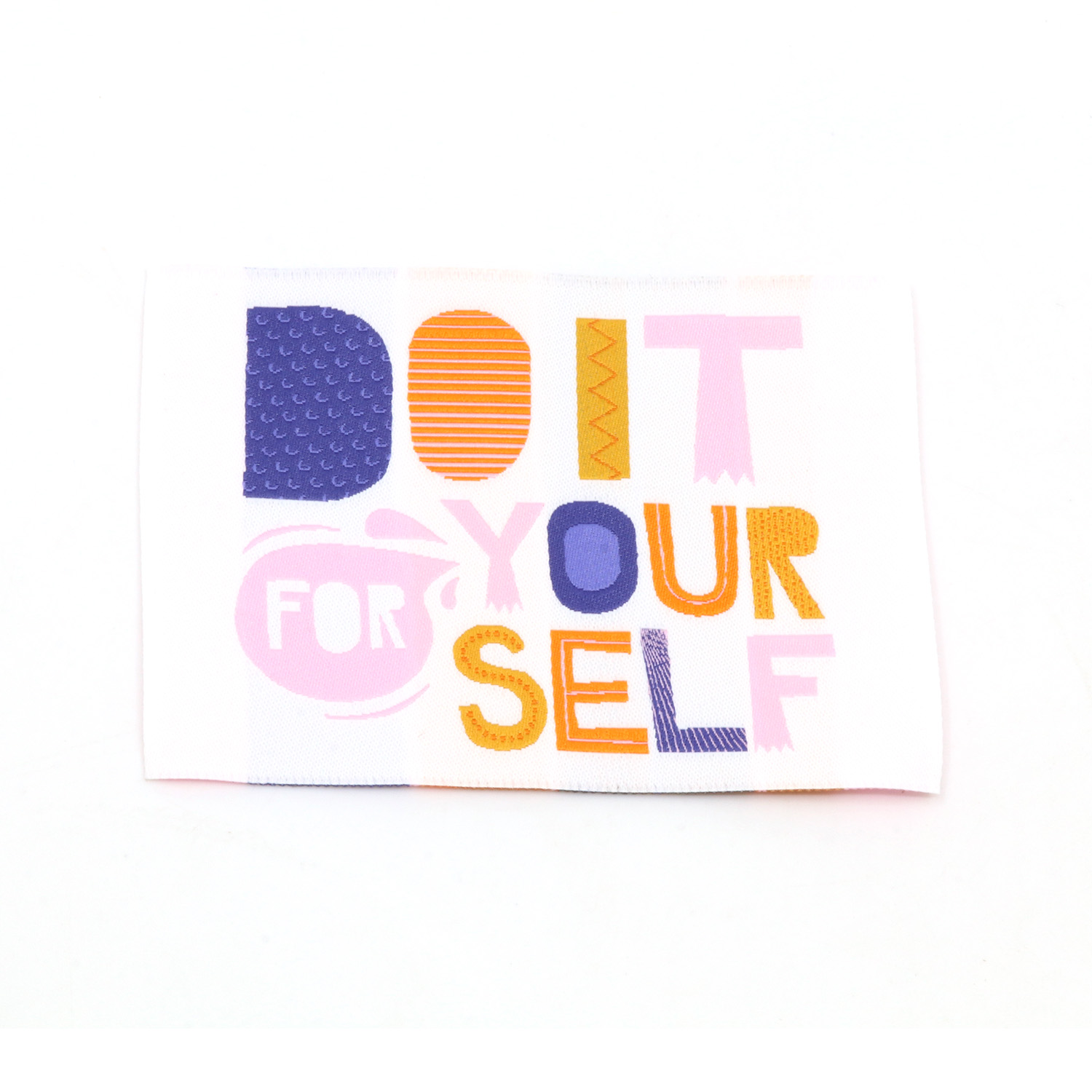 Webetikett XL - Do it for yourself - 60 x 80mm-0 Webetikett XL - Do it for yourself - 60 x 80mm-0