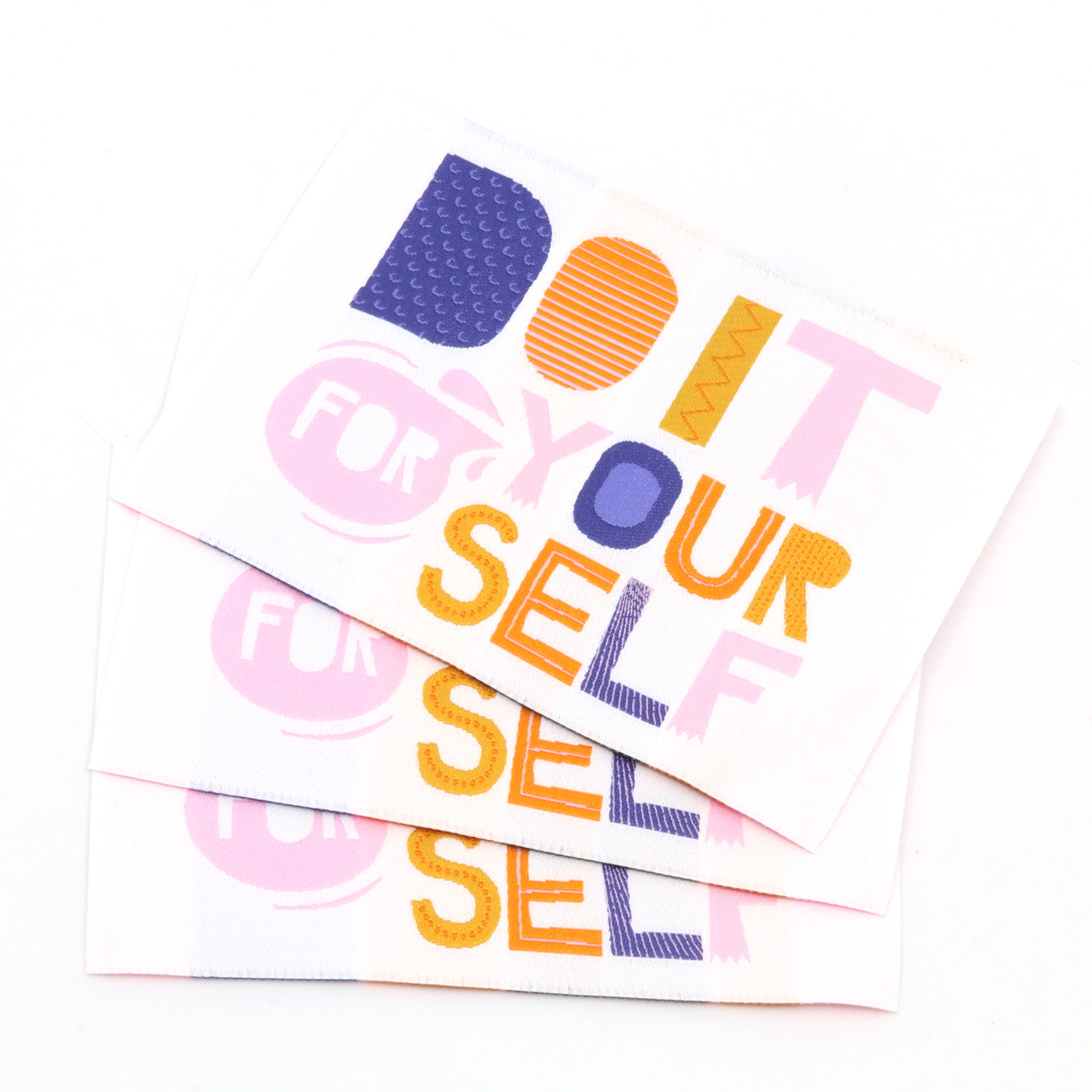 Webetikett XL - Do it for yourself - 60 x 80mm-1 Webetikett XL - Do it for yourself - 60 x 80mm-1
