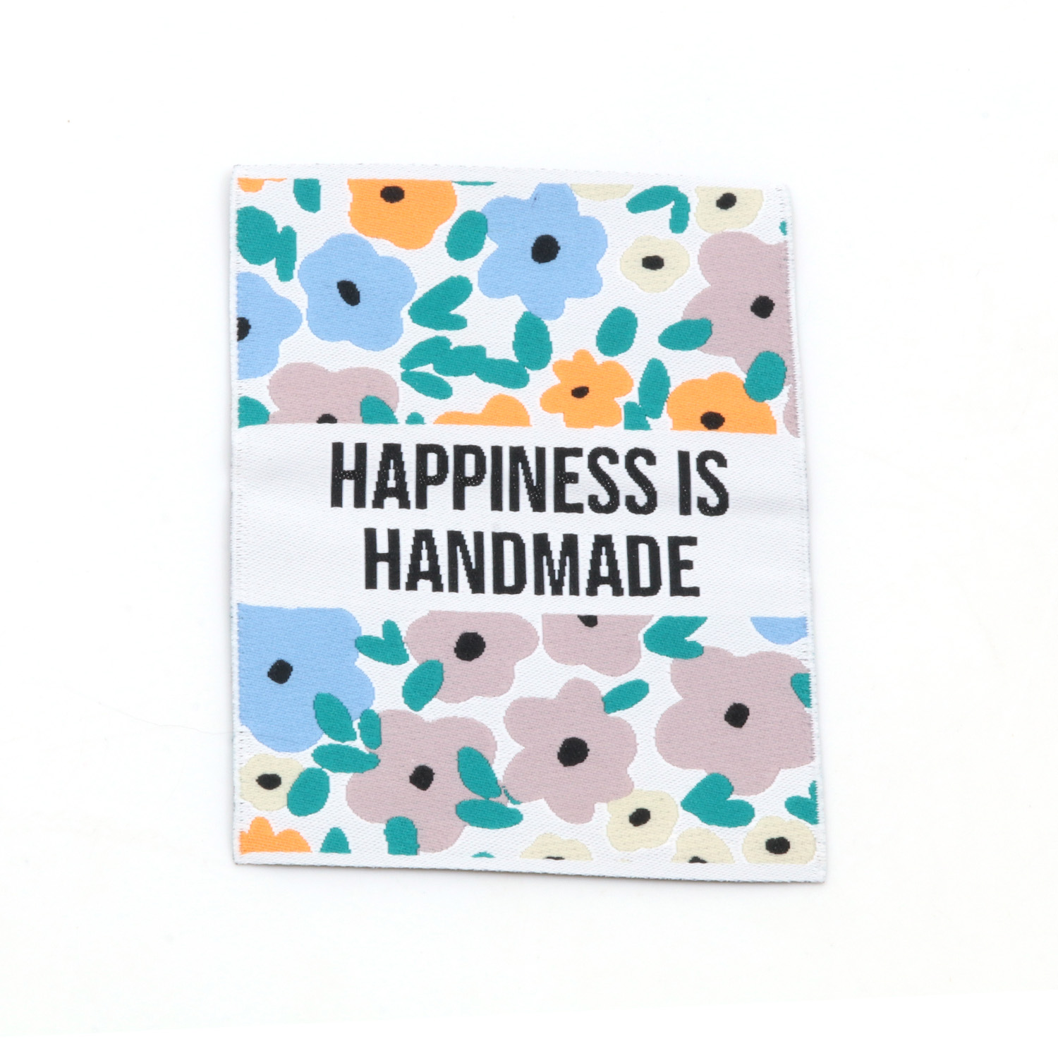 Webetikett XL - Happiness - 60 x 80mm-0 Webetikett XL - Happiness - 60 x 80mm-0