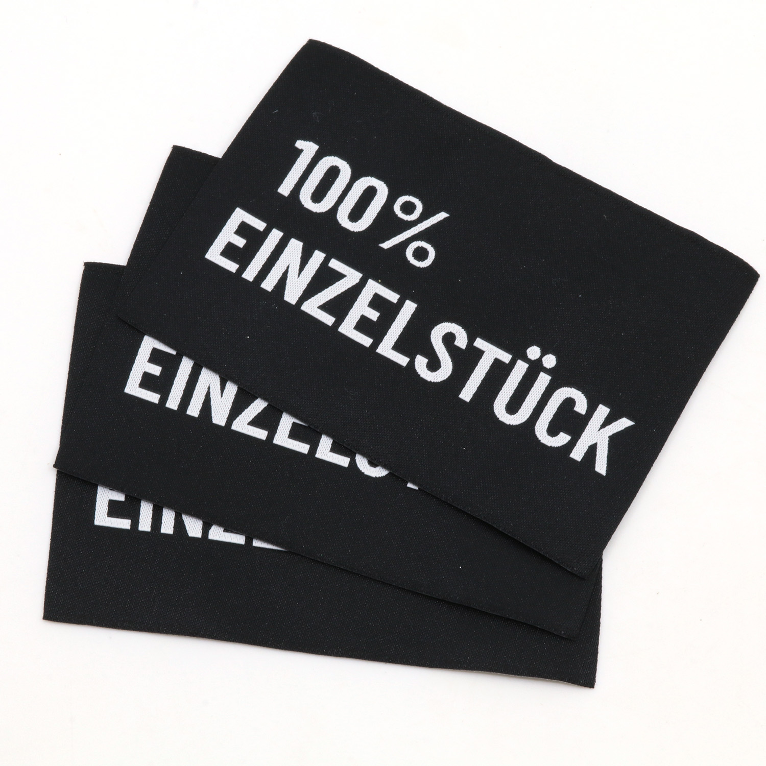 Webetikett XL - 100% Einzelstück - 60 x 80mm-1 Webetikett XL - 100% Einzelstück - 60 x 80mm-1