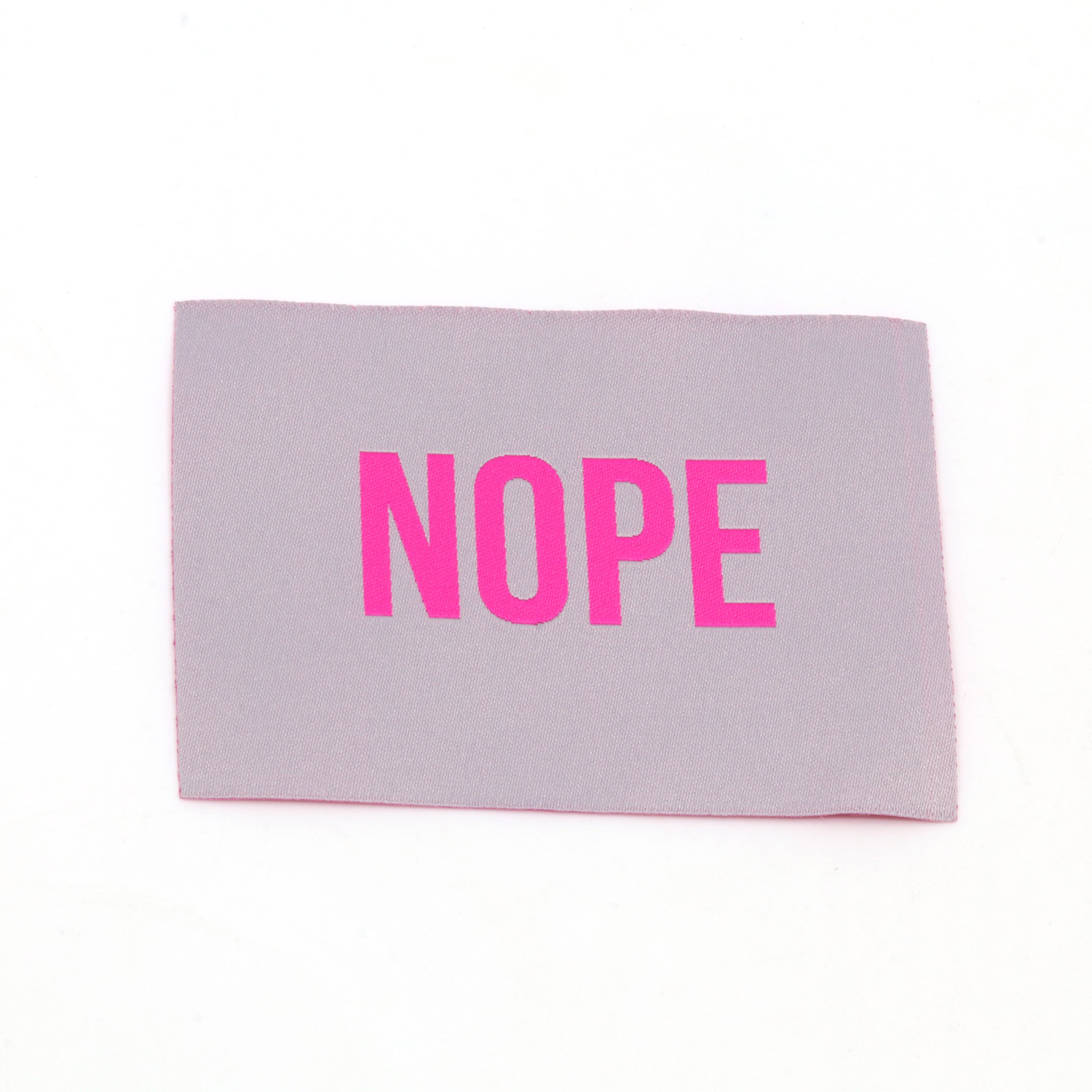 Webetikett XL - Nope - 60 x 80mm-0 Webetikett XL - Nope - 60 x 80mm-0