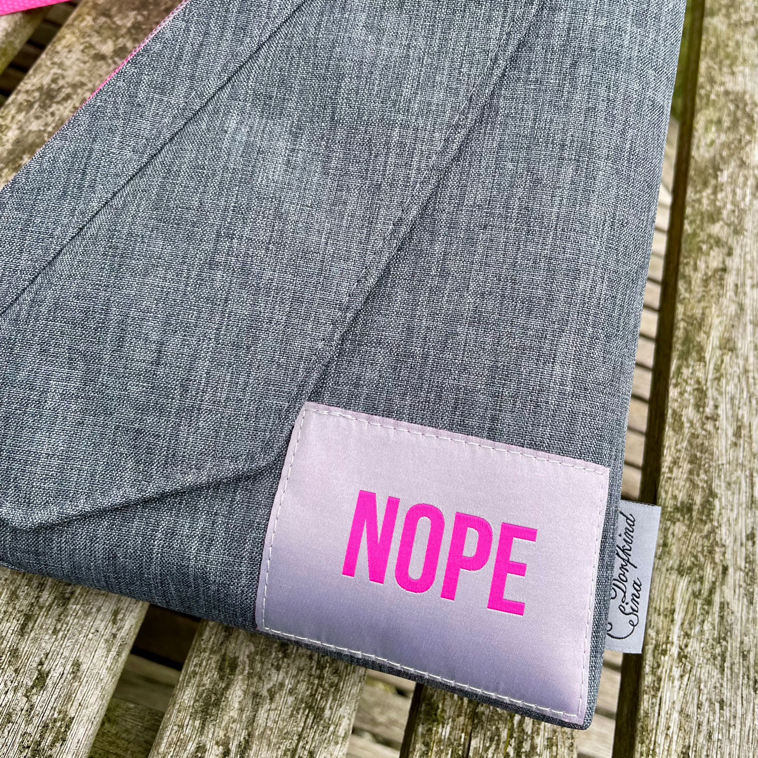Webetikett XL - Nope - 60 x 80mm-3 Webetikett XL - Nope - 60 x 80mm-3