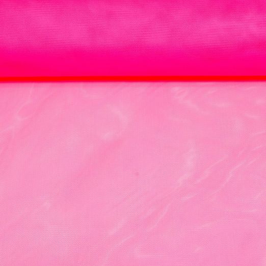 Tulle classique - Uni Rose fluo Tulle classique - Uni Rose fluo