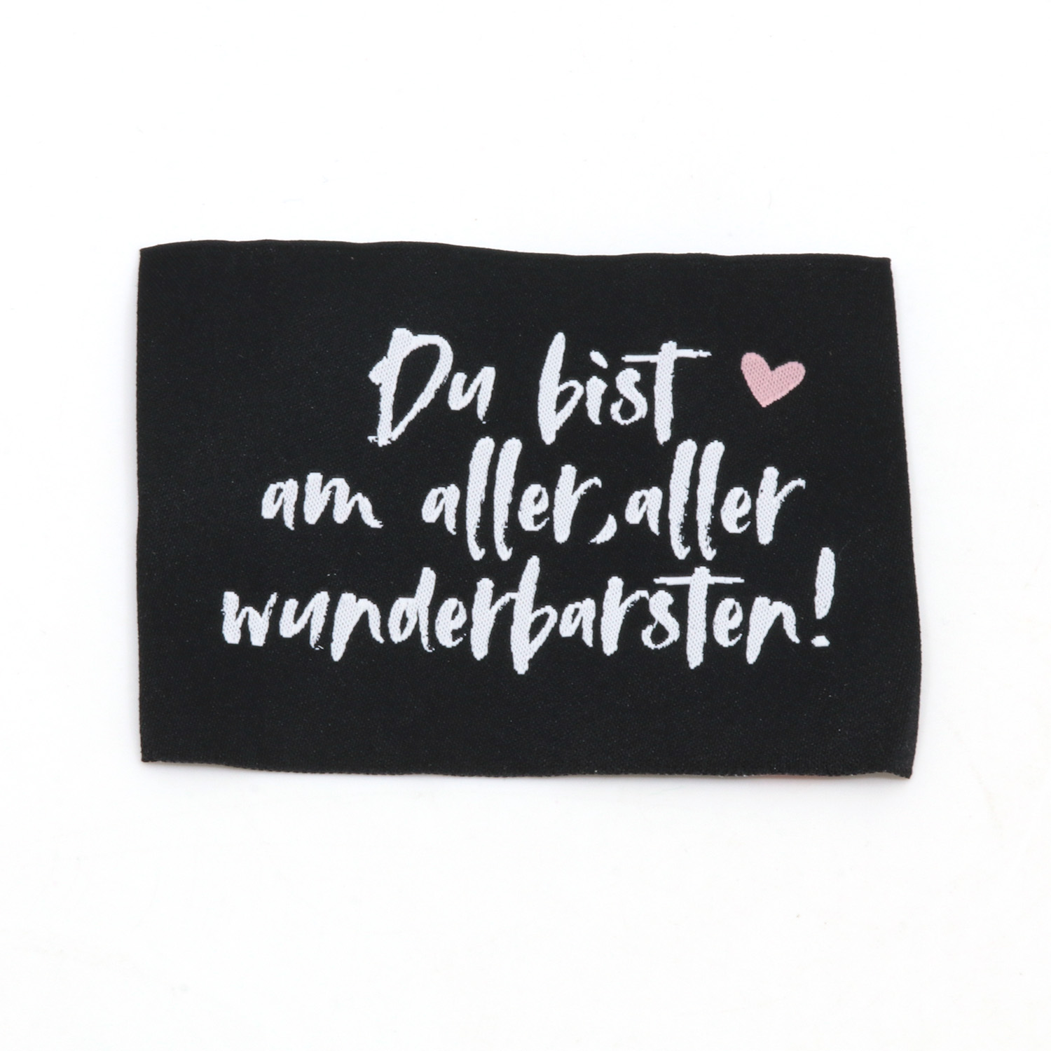 Webetikett XL - Wunderbarst - 60 x 80mm-0 Webetikett XL - Wunderbarst - 60 x 80mm-0