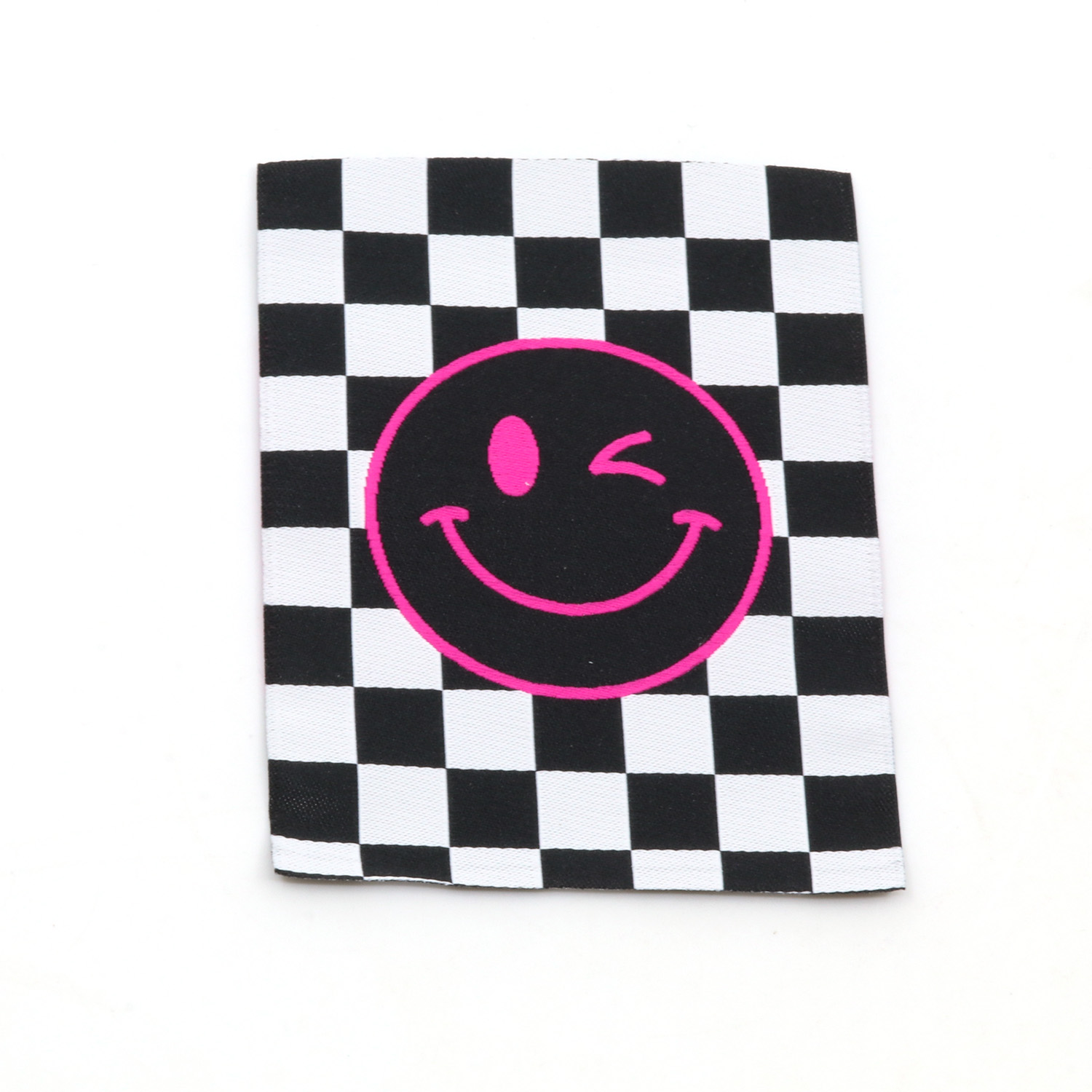 Webetikett XL - Checker Smiley - 60 x 80mm-0 Webetikett XL - Checker Smiley - 60 x 80mm-0