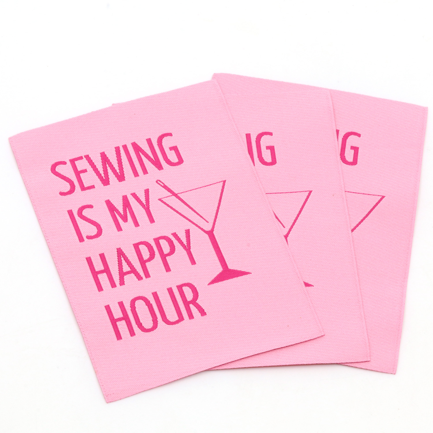 Webetikett XL - Happy Hour - 60 x 80mm-1 Webetikett XL - Happy Hour - 60 x 80mm-1