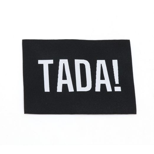 Webetikett XL - Tada - 60 x 80mm Webetikett XL - Tada - 60 x 80mm