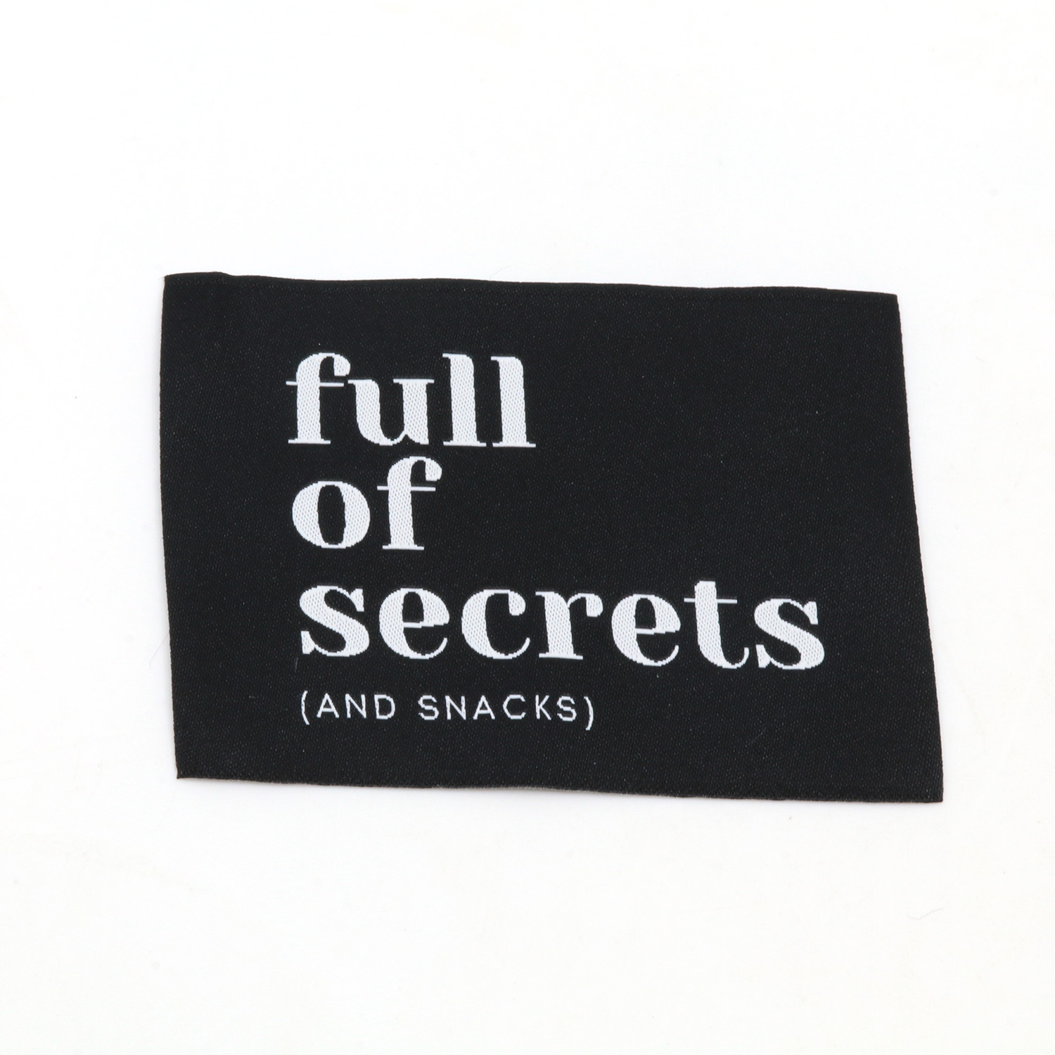 Webetikett XL - full of secrets - 60 x 80mm-0 Webetikett XL - full of secrets - 60 x 80mm-0