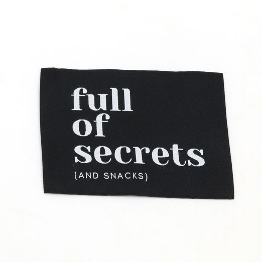 Webetikett XL - full of secrets - 60 x 80mm Webetikett XL - full of secrets - 60 x 80mm