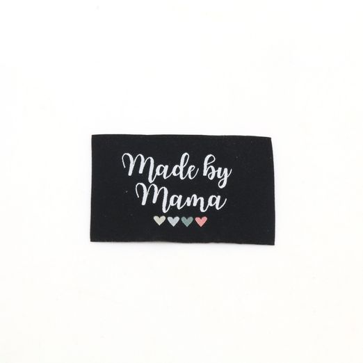 Webetikett - Made by Mama  - 57 x 38mm