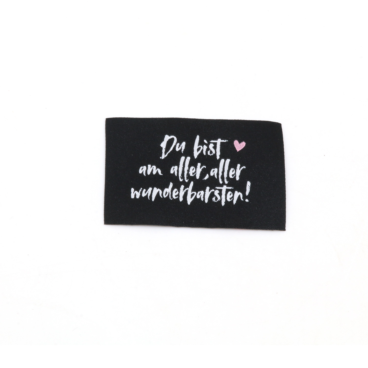 Webetikett - Wunderbarst - 57 x 38mm-0 Webetikett - Wunderbarst - 57 x 38mm-0