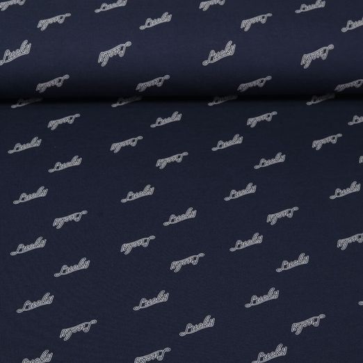 Jersey Sanetta - Teinté dans la masse Lucky Bleu marine foncé