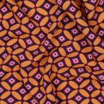 Viskos - Retro Bordeaux Orange EcoVero