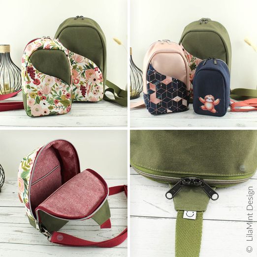 Taschen-Kombi - MINNESOTA32 Mini, Midi und Maxi - Schnittmuster eBook