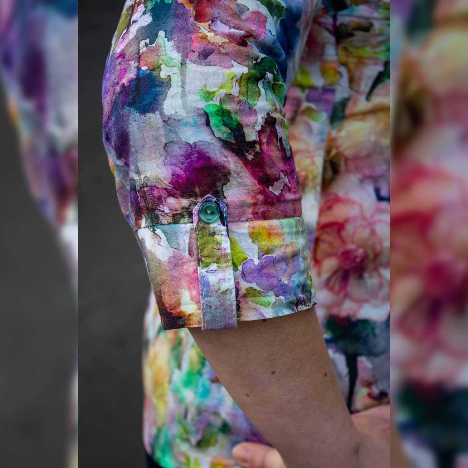 Bluse - Duft einer Blumenwiese - Schnittmuster eBook-7 Bluse - Duft einer Blumenwiese - Schnittmuster eBook-7
