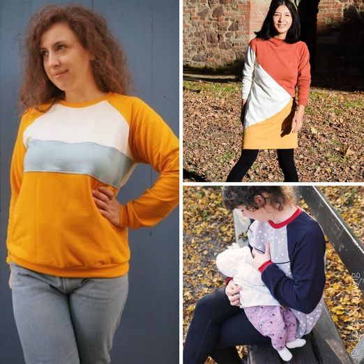 Pullover - Mein BasicPulli - Schnittmuster eBook