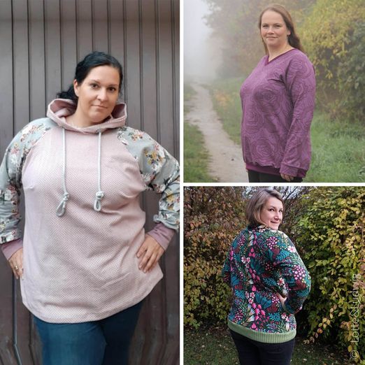 Pullover - Mein BasicPulli Curvy - Schnittmuster eBook