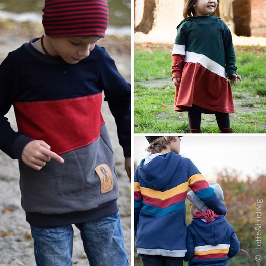 Pullover - BasicPulli - Schnittmuster eBook