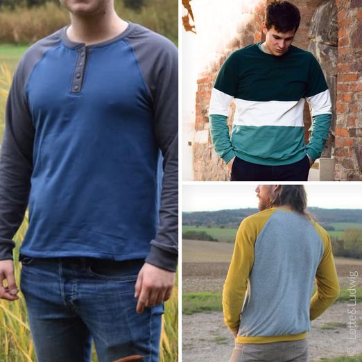 Pullover - BasicPulli für ihn - Schnittmuster eBook
