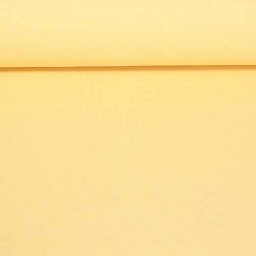 Canevas Doris - A pois - Jaune pastel