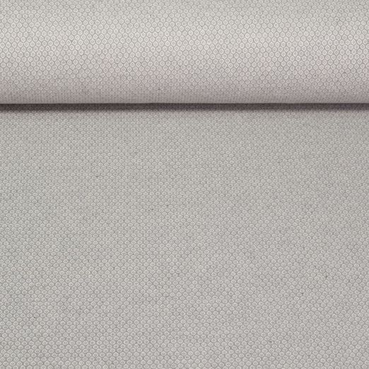 Canvas Doris - Kleine Punkte Grau