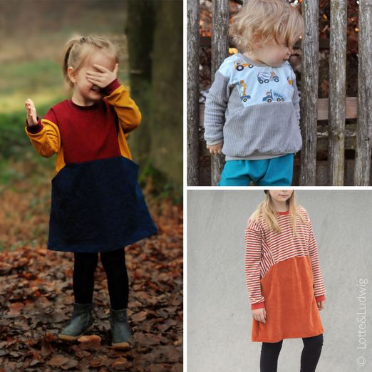 Kleid und Pullover - Muckelig - Schnittmuster eBook