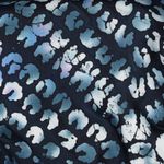 Viskoosi - Sininen batikkiprintti Viskoosi - Sininen batikkiprintti