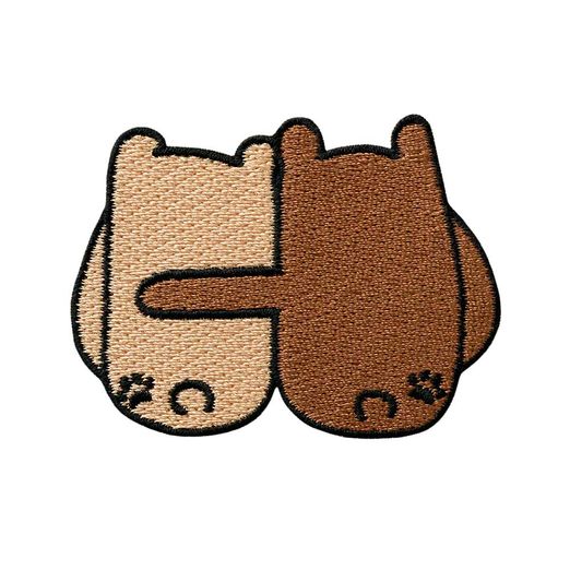 Ecusson thermocollant Copains ours Ecusson thermocollant Copains ours