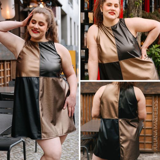 Patchwork Kleid - The Ruby Dress - Schnittmuster eBook