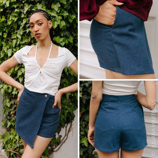 Hosenrock - The Nika Skort - Schnittmuster eBook