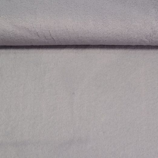 Fausse fourrure - Uni Gris souris