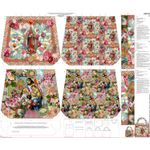 Canvas Panel - Digitaldruck Shopper Bag Maria Multicolor