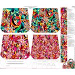 Canvas Panel - Digitaldruck Shopper Bag Multicolor
