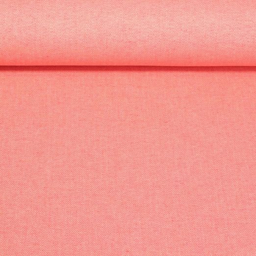 Canevas Doris - Chevrons - Rouge écrevisse