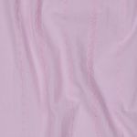Voile di cotone - Righe ricamate rosa