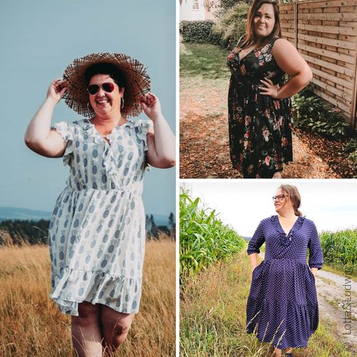 Kleid - Bella Mamma curvy - Schnittmuster eBook