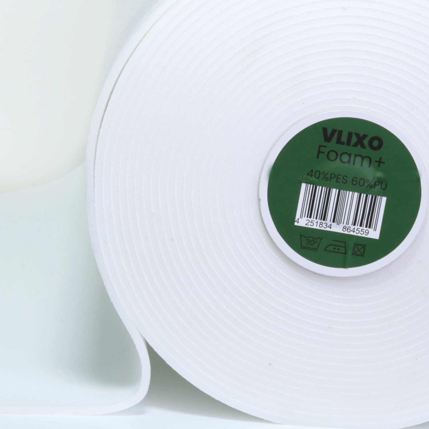 Schaumstoffeinlage - VLIXO Foam+ aufbügelbar - 72cm breit-0 Schaumstoffeinlage - VLIXO Foam+ aufbügelbar - 72cm breit-0