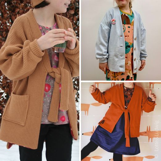Strickjacke - Luftschloss - Schnittmuster eBook