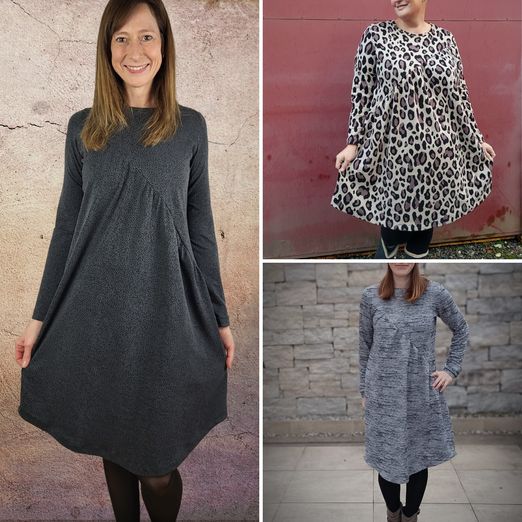 Kleid - FRU JELLA - Schnittmuster eBook