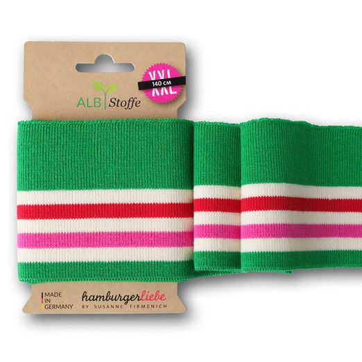 Cuff Me College - Grün Pink Rot