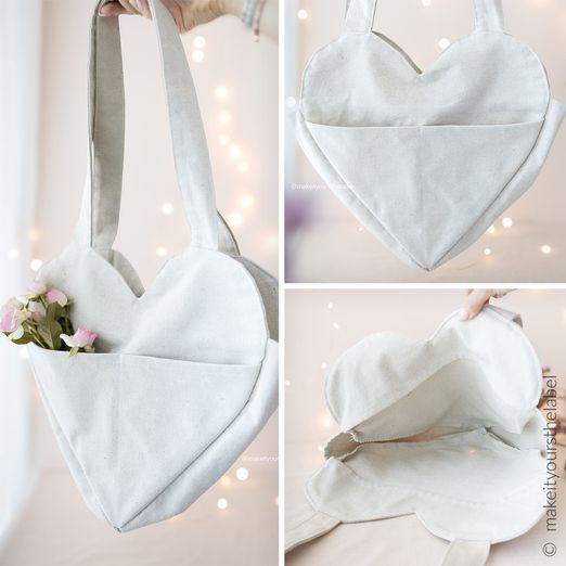 Tasche in Herzform - Schnittmuster eBook