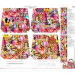 Canvas Panel - Digitaldruck Shopper Bag Comic Multicolor
